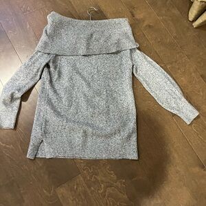 Off the shoulder sweater